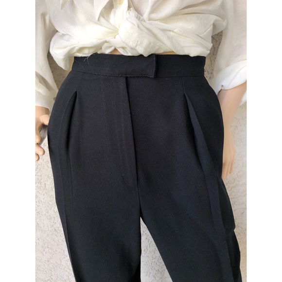 vintage high waisted pleated pants